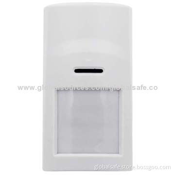 Alarm/tamper code wireless pet immune detector with anti-RFI